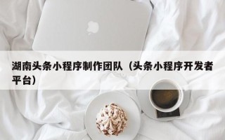 靖江湖南头条小程序制作团队（头条小程序开发者平台）